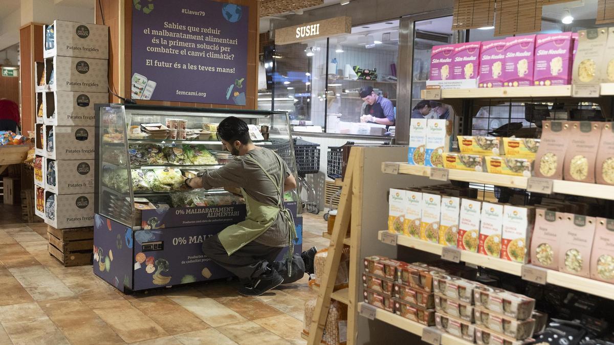 El interior de un supermercado Ametller Origen, en una imagen de archivo.
