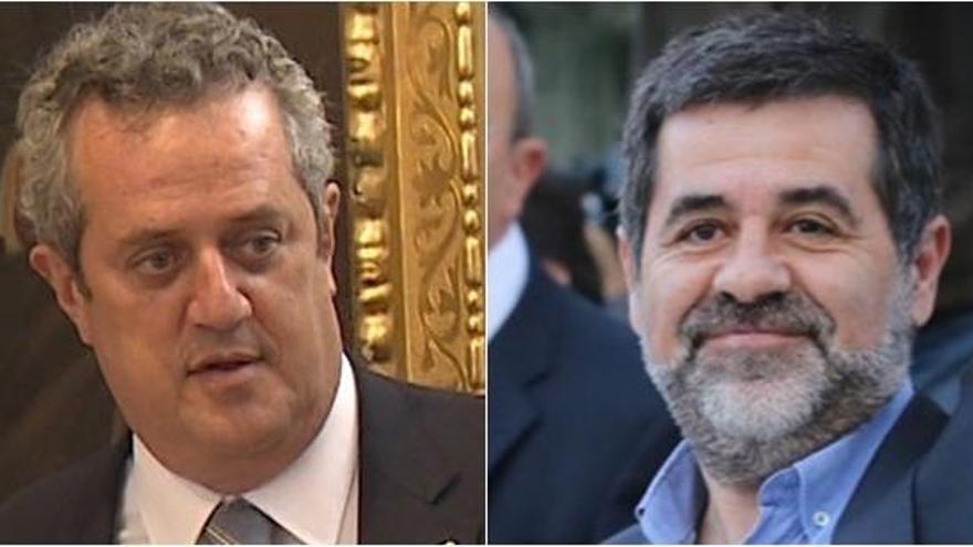 Joaquim Forn y Jordi Sànchez.