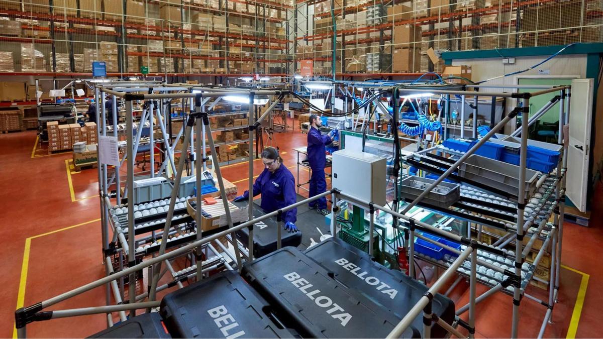 Planta de producción de Bellota, propiedad de Venanpri