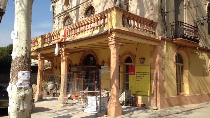 Les obres de l&#039;edifici de la plaça Major