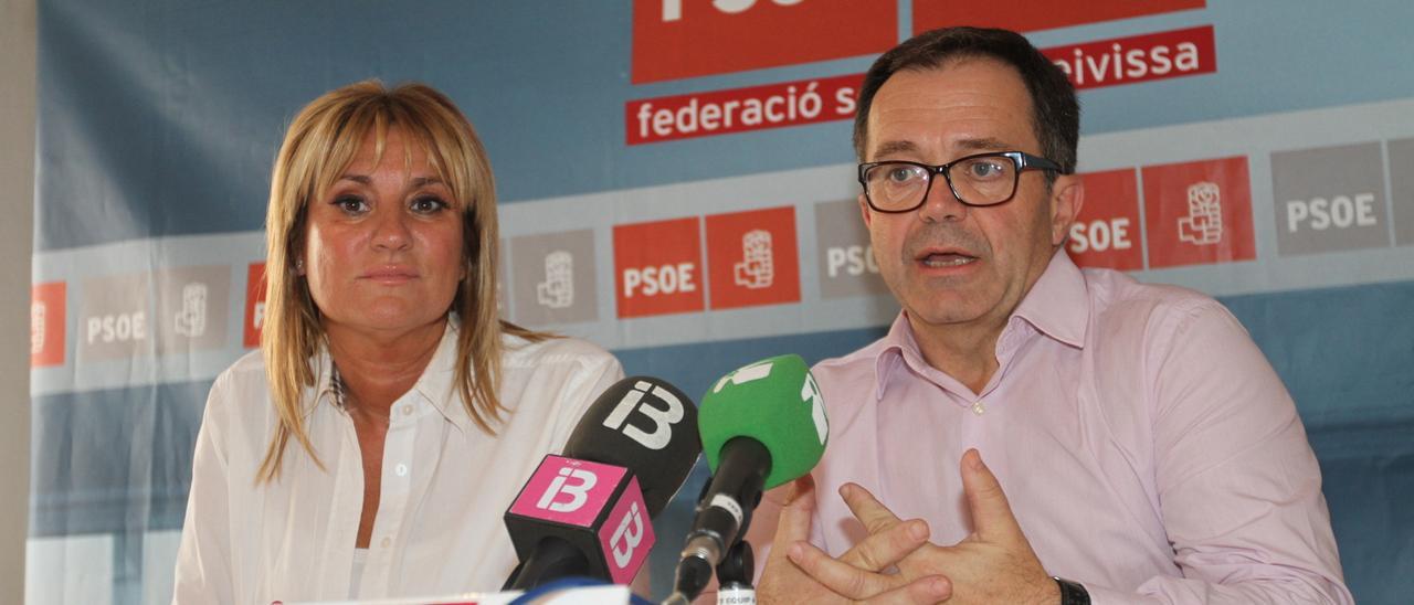 Marta Díaz y Josep Marí Ribas, en una imagen de archivo.