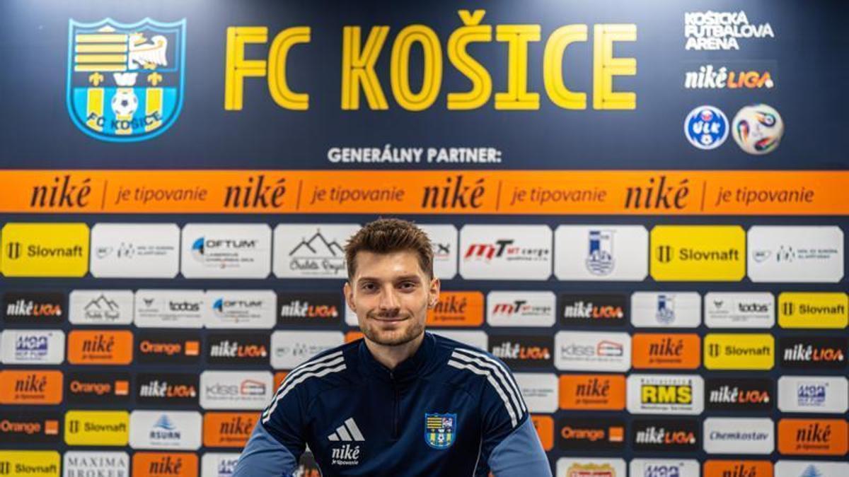 Kosa, a su llegada al Kosice eslovaco en enero pasado.