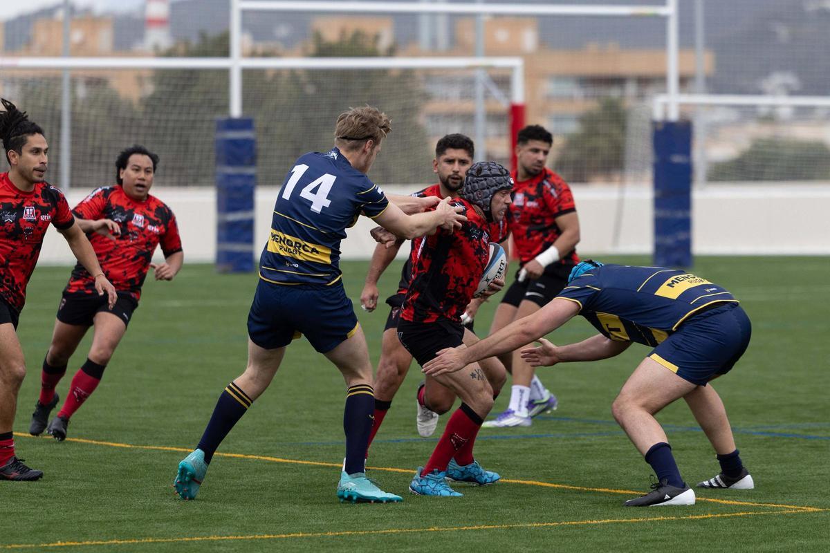 Primer partido en es Putxet: Ibiza Rugby-Menorca