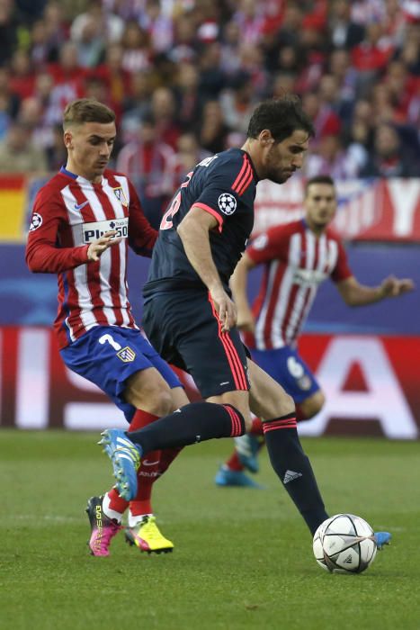 Imágenes del partido entre Atlético y Bayern.