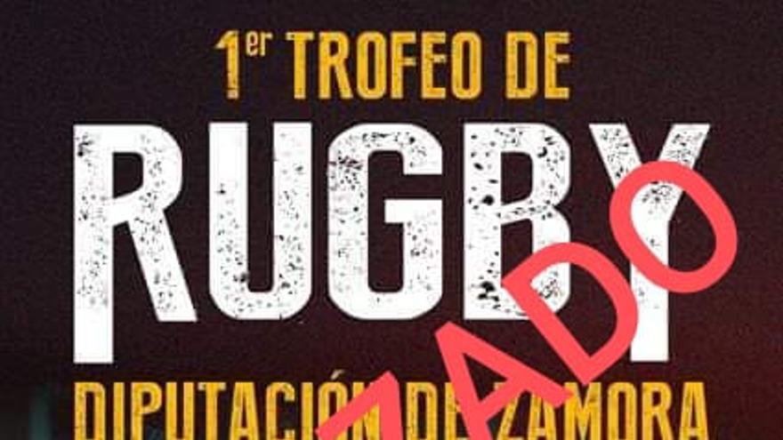 Aplazado el I Trofeo de Rugby Diputación de Zamora de este sábado