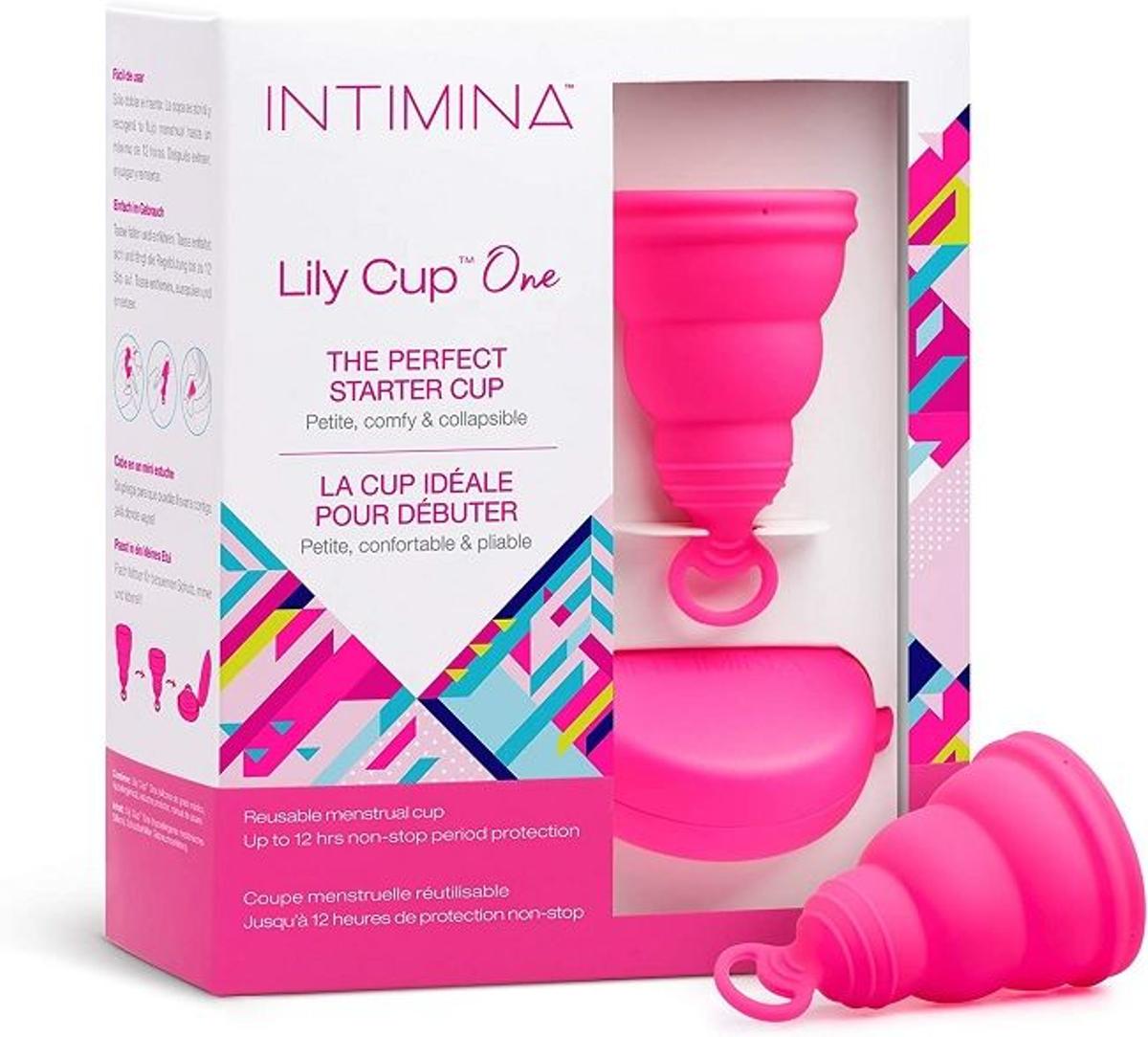 Copa menstrual plegable, de Intimina