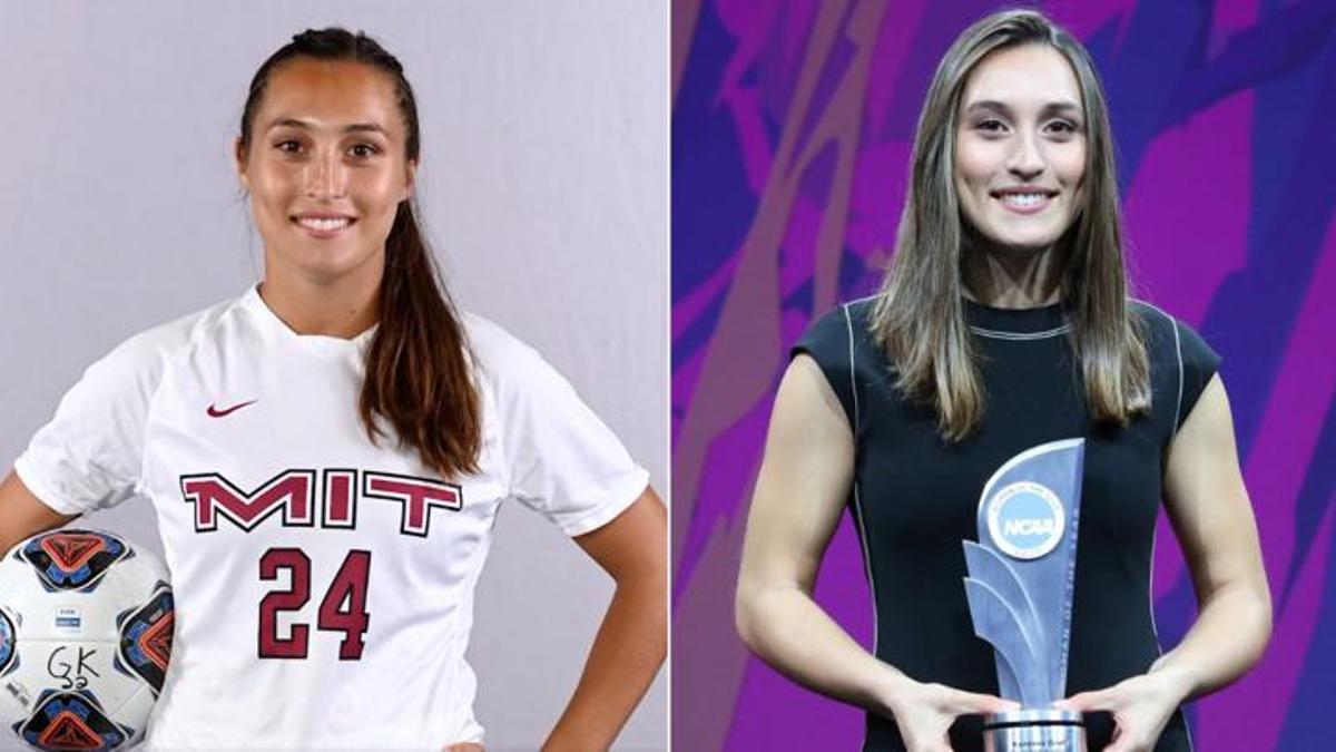La exfutbolista Karenna Groff, Mujer del año de la NCAA 2022.