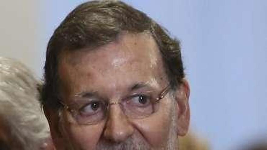 Mariano Rajoy, ayer.