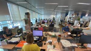 El 7% dels treballadors de la Generalitat estan de baixa