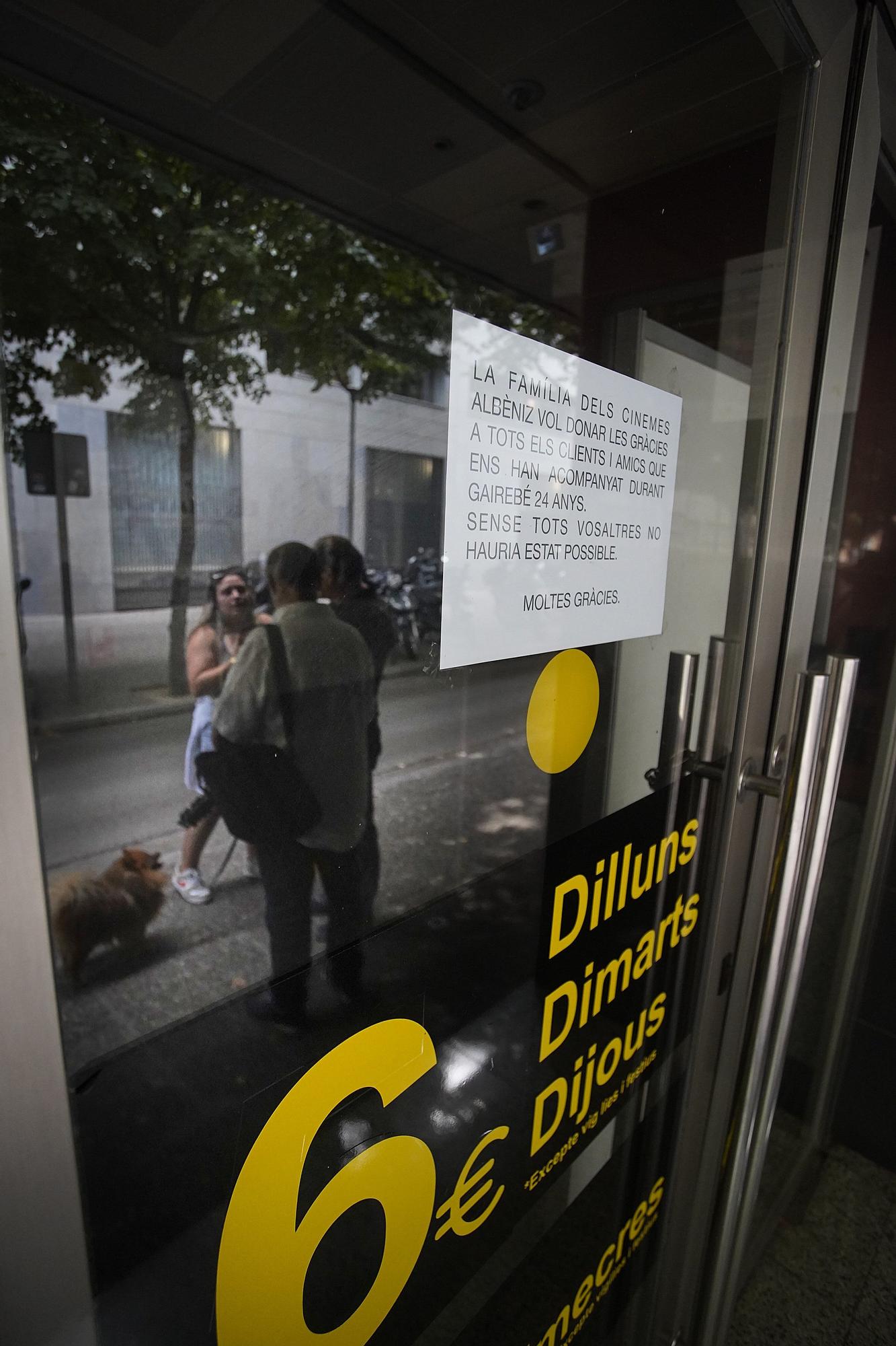 Els cinemes Albèniz de Girona tanquen sense previ avís