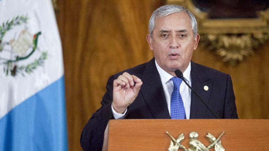 Otto Pérez Molina, presidente de Guatemala.