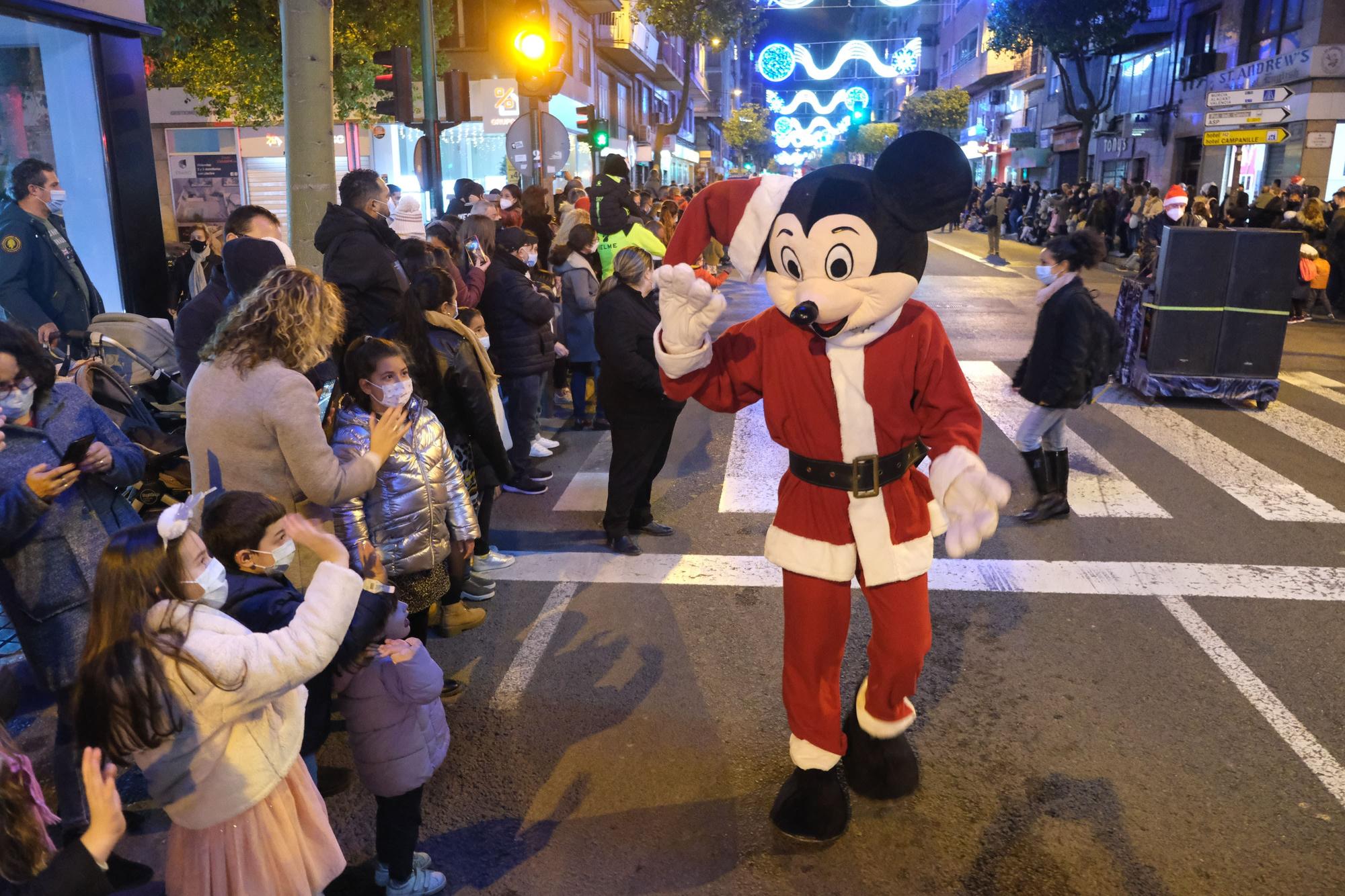 Cabalgata de Papá Noel en Elche