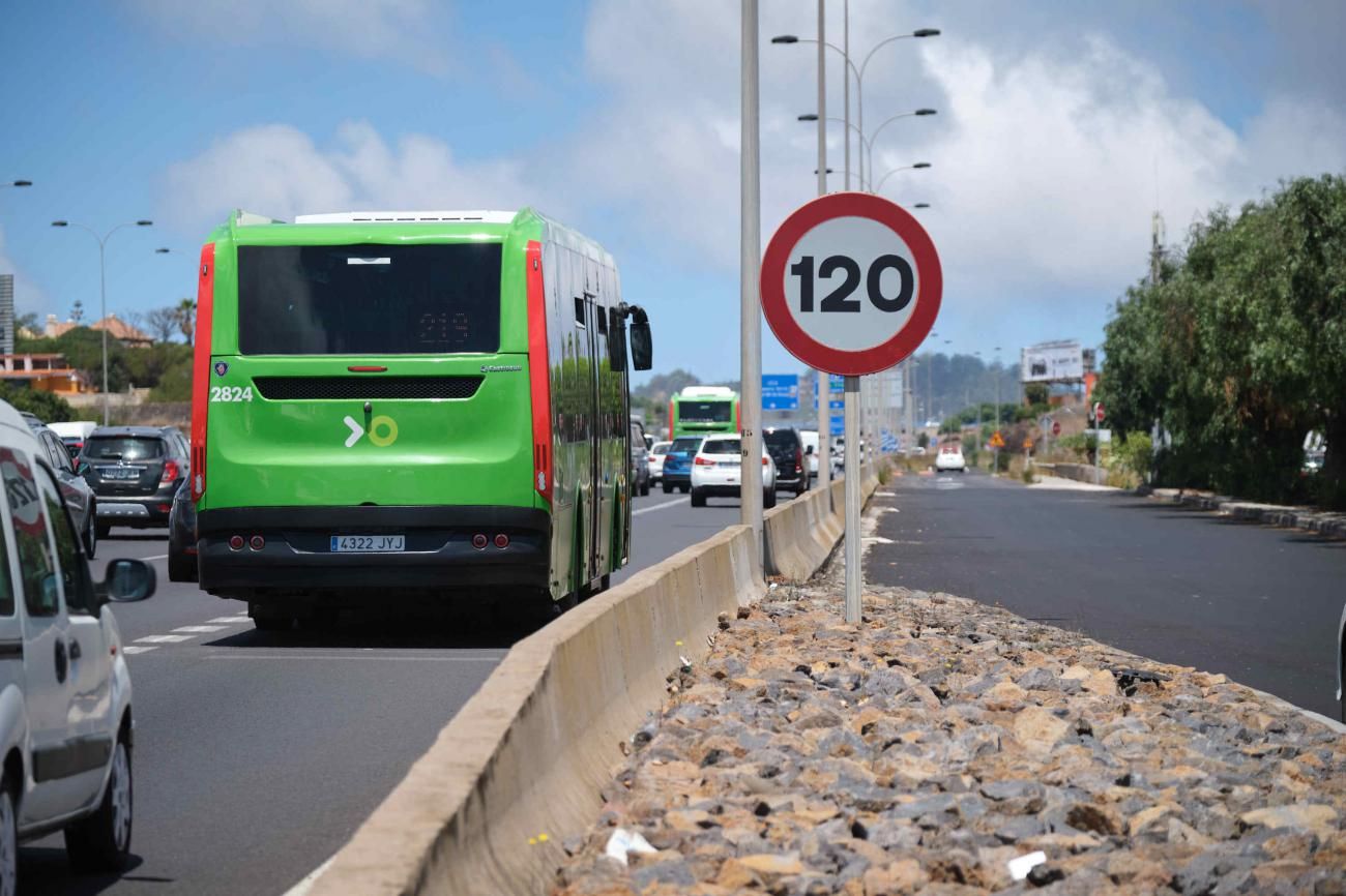 Visita a las obras de soterramiento de la carretera de La Esperanza y carril bus de La Hornera