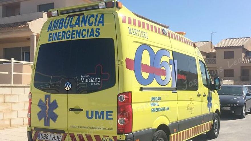 Un ambulancia, en una foto de archivo.