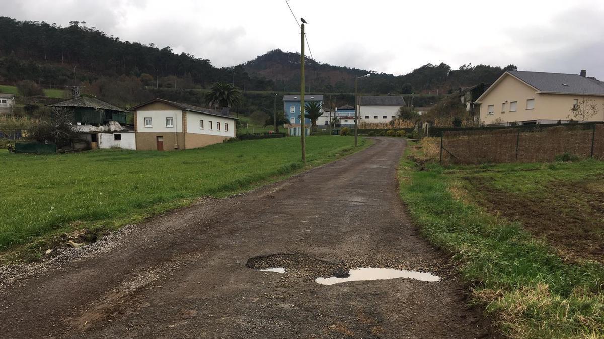 Caminos en Otur, en una imagen de archivo.