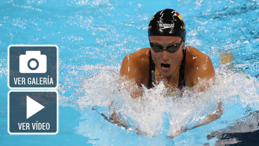 Mireia Belmonte, bronce en 400 estilos, abre el medallero español