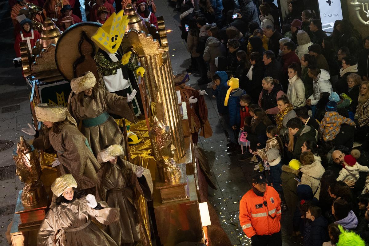 Cabalgata de los Reyes Magos en Zamora.
