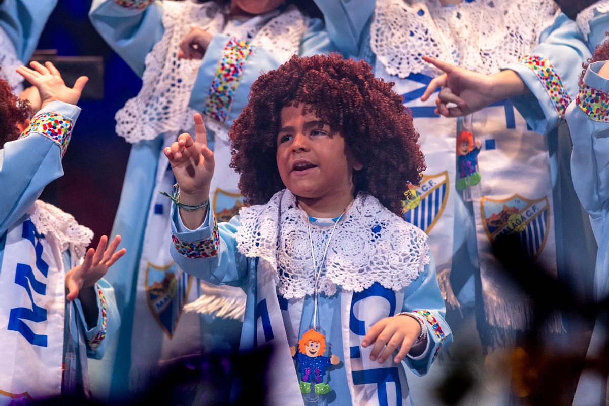 La Murguita actuó en la tercera semifinal con 'Nos falta 1 pal' coro'.