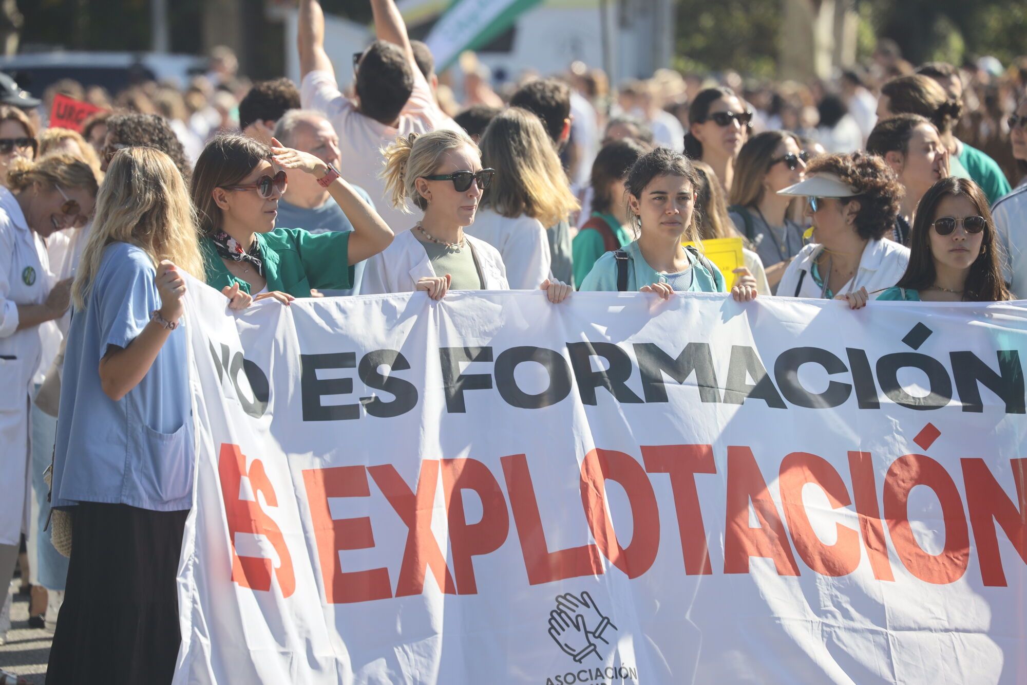 MLG 03-10-2025 Manifestación de la sanidad pública en Málaga.