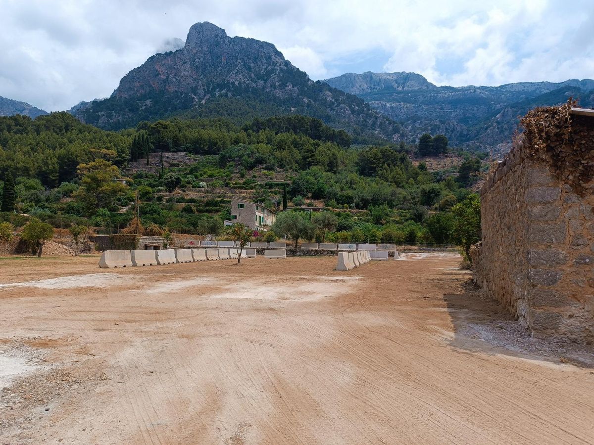 La actuación afecta a una zona protegida de Biniaraix, en la Serra de Tramuntana patrimonio mundial.