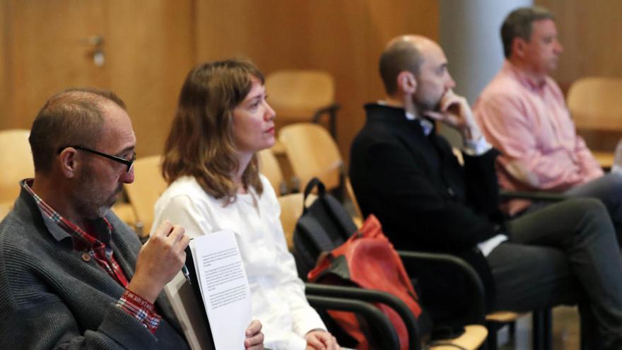 Natalio Grueso, Judit Pereiro, Marc Martí y José María Vigil.