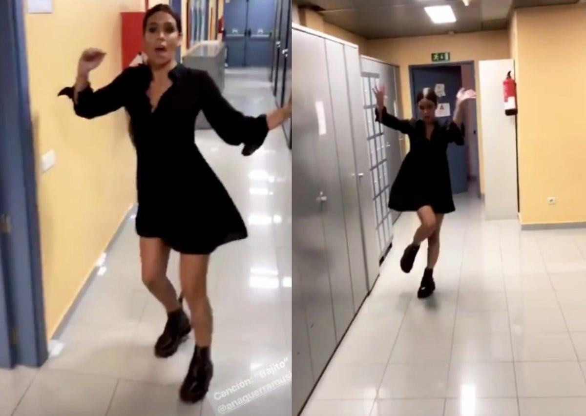 Cristina Pedroche baila 'Bajito' en su cuenta de Instagram
