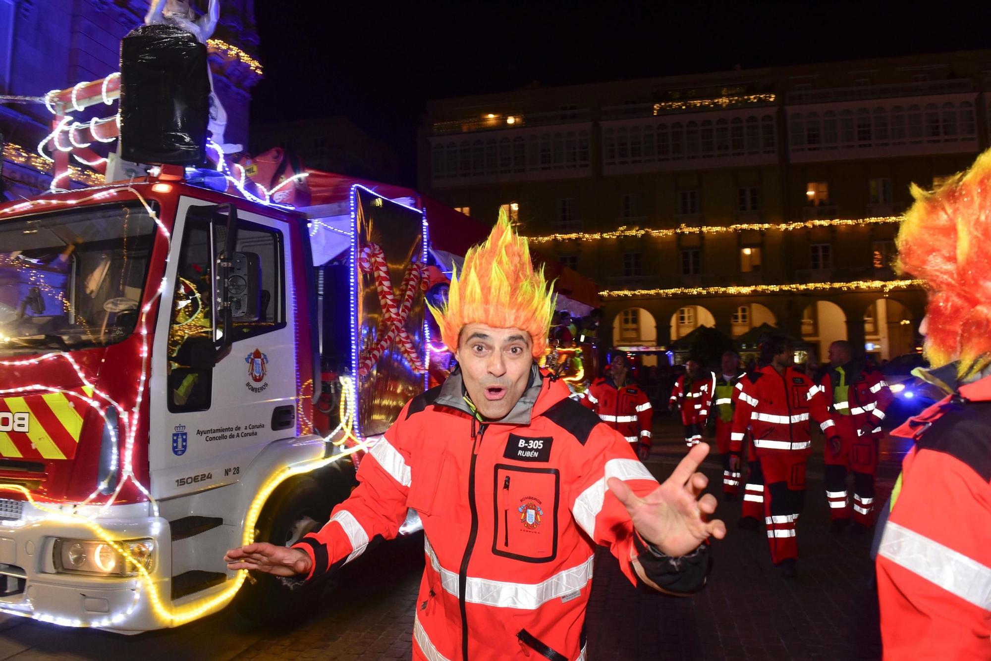 La llegada de los Reyes Magos a María Pita