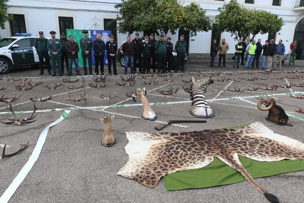 Los trofeos de la operación Fidelitas