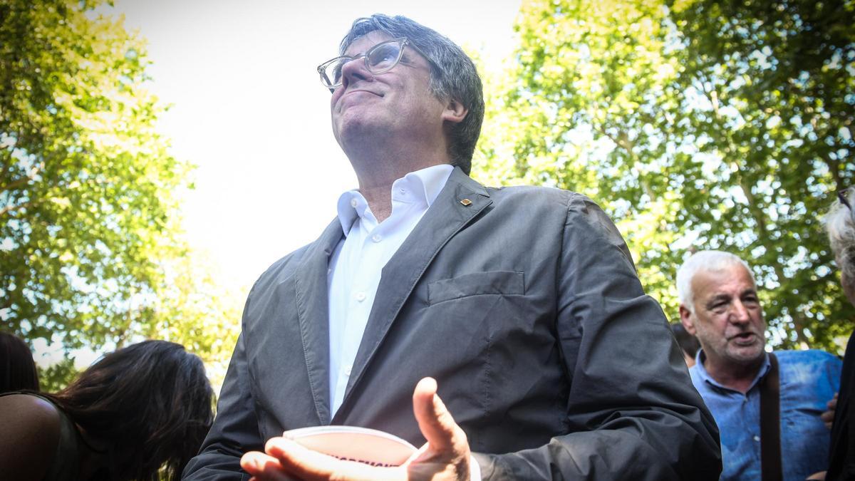 El expresident de la Generalitat y líder de Junts, Carles Puigdemont.