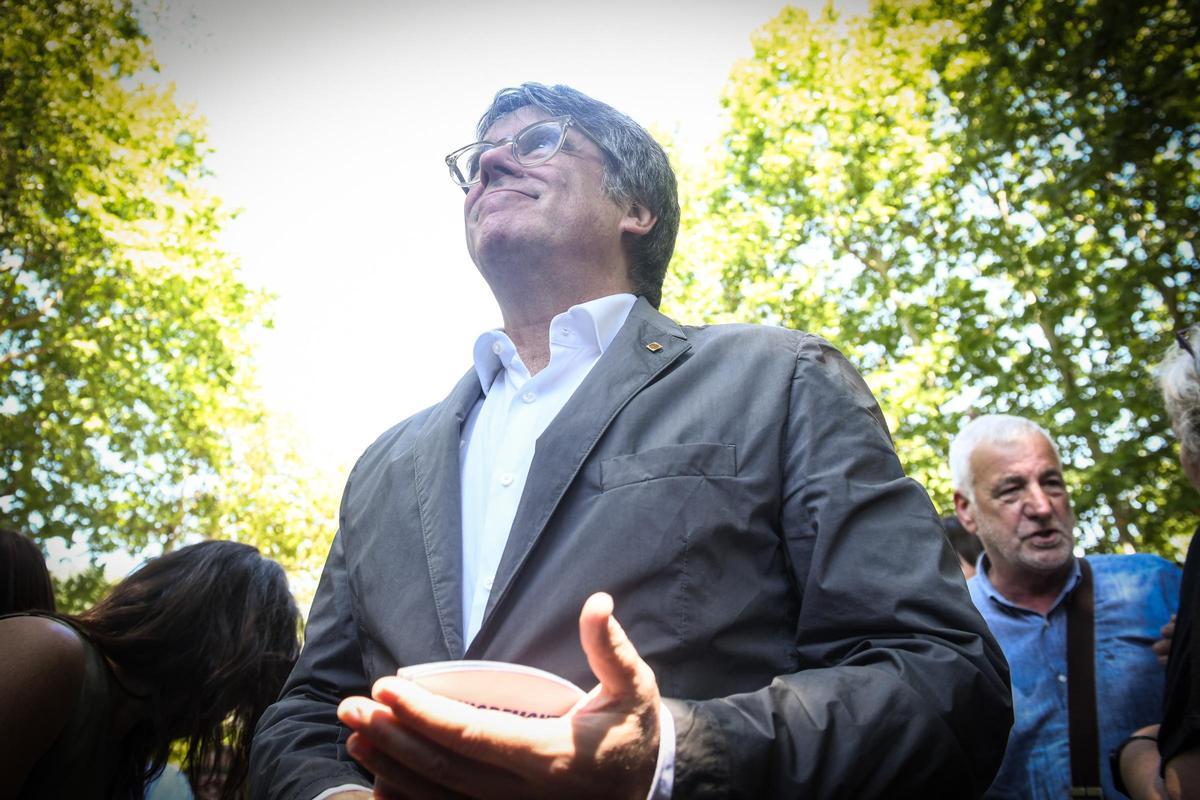 El expresident de la Generalitat y líder de Junts, Carles Puigdemont.