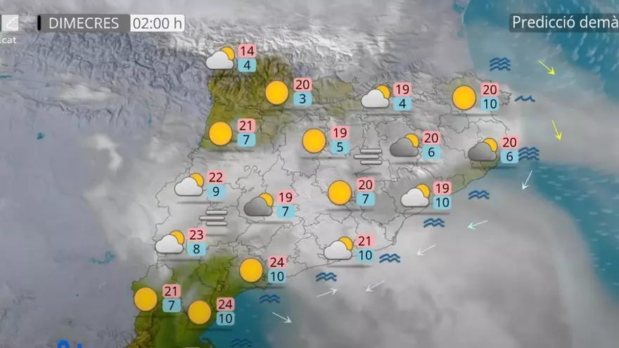 Quin temps farà per Sant Jordi?