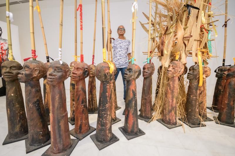 El CAAM y Casa África presentan el mayor proyecto realizado en Europa sobre la obra del artista de La Reunión, Jack Beng-Thi  | 18/10/2018 | Fotógrafo: Tony Hernández