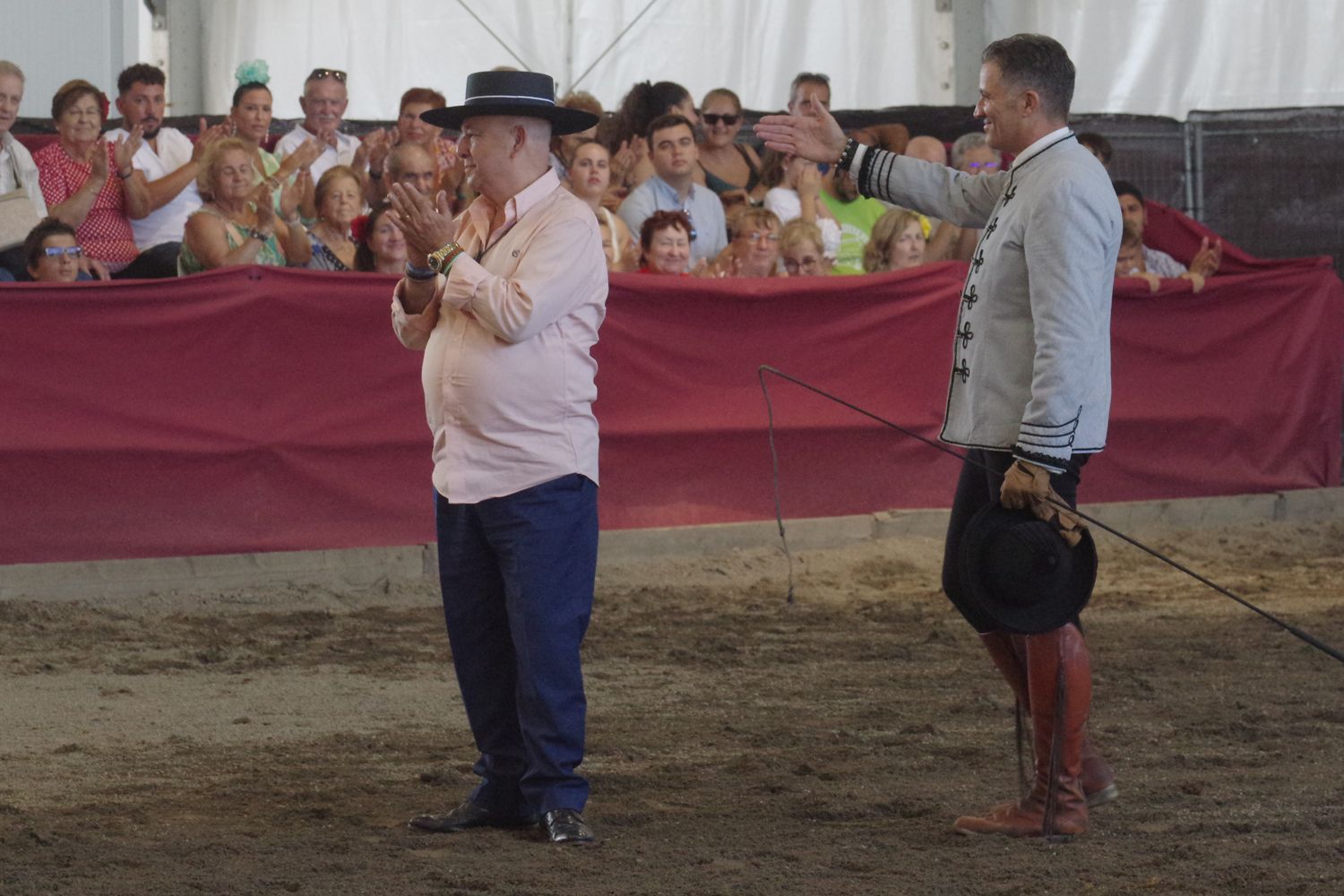 Feria de Málaga 2023 I El baile a caballo en el Centro de Exhibición Ecuestre del Real