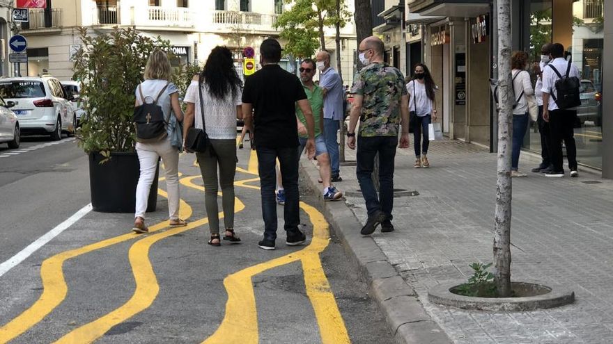 Dilluns vinent continuarà l&#039;ampliació de l&#039;espai per vianants als carrers Sant Josep, Sant Fruitós i Nou de Santa Clara