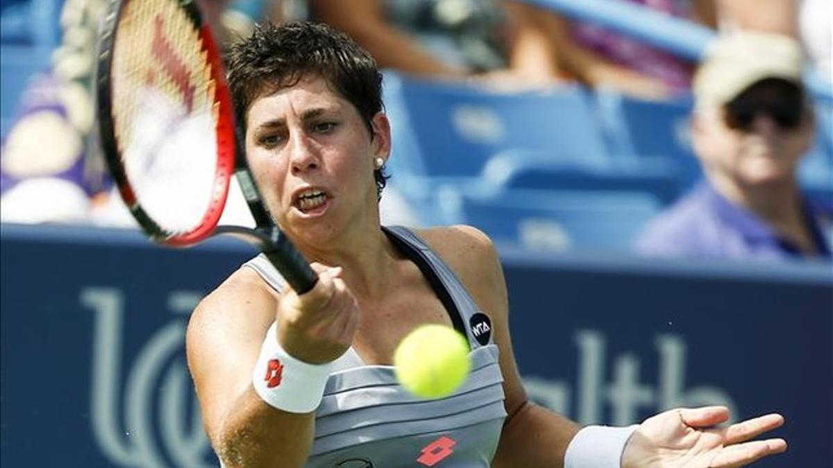 Carla Suárez ha vivido un año negro en los torneos de Grand Slam