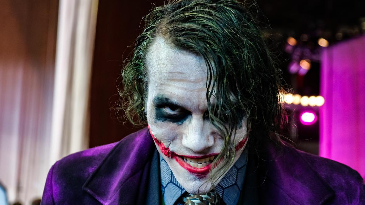 Maquillaje del Joker.