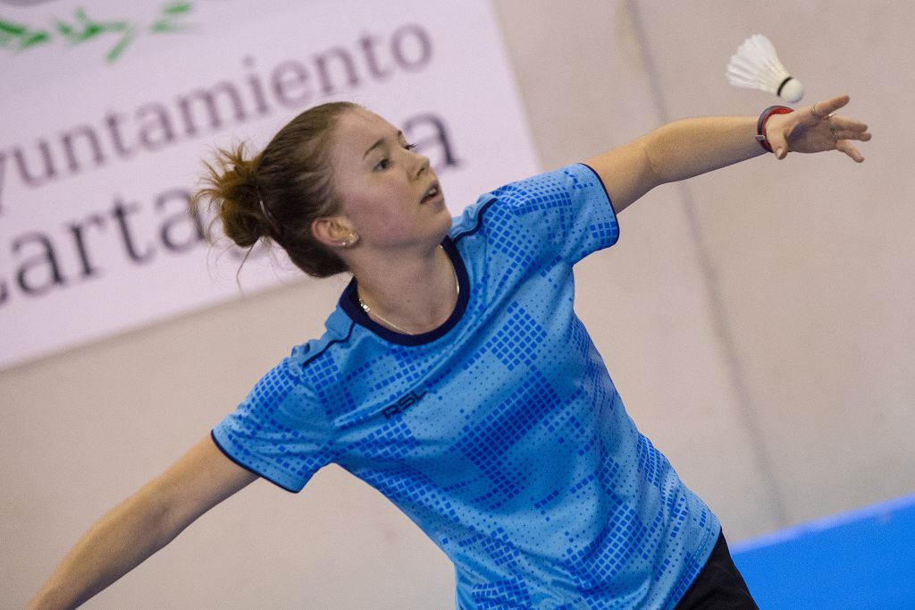 Campeonato de España de Bádminton en el Palacio de los Deportes de Murcia