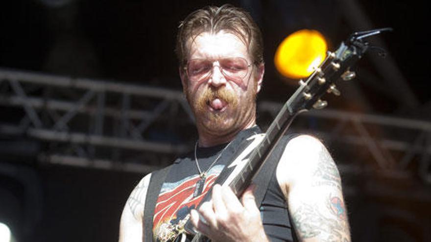 Jesse Hughes, cantante y guitarrista de Eagles of Death Metal.