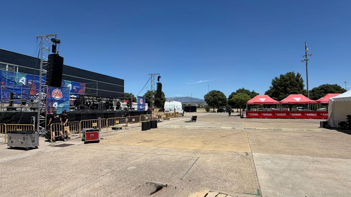 La zona exterior del Palacio de Congresos acogerá conciertos gratuitos.