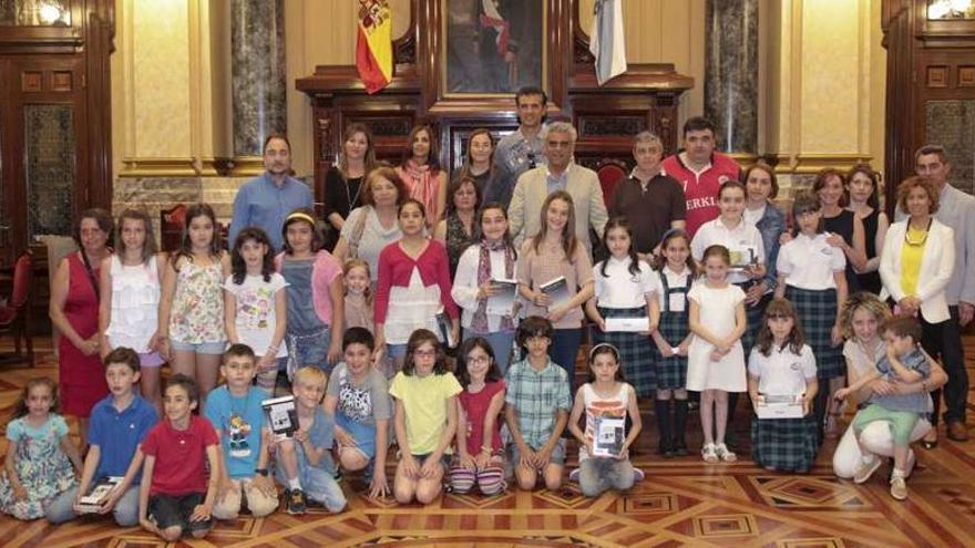 Entrega de premios del concurso de blogs en gallego