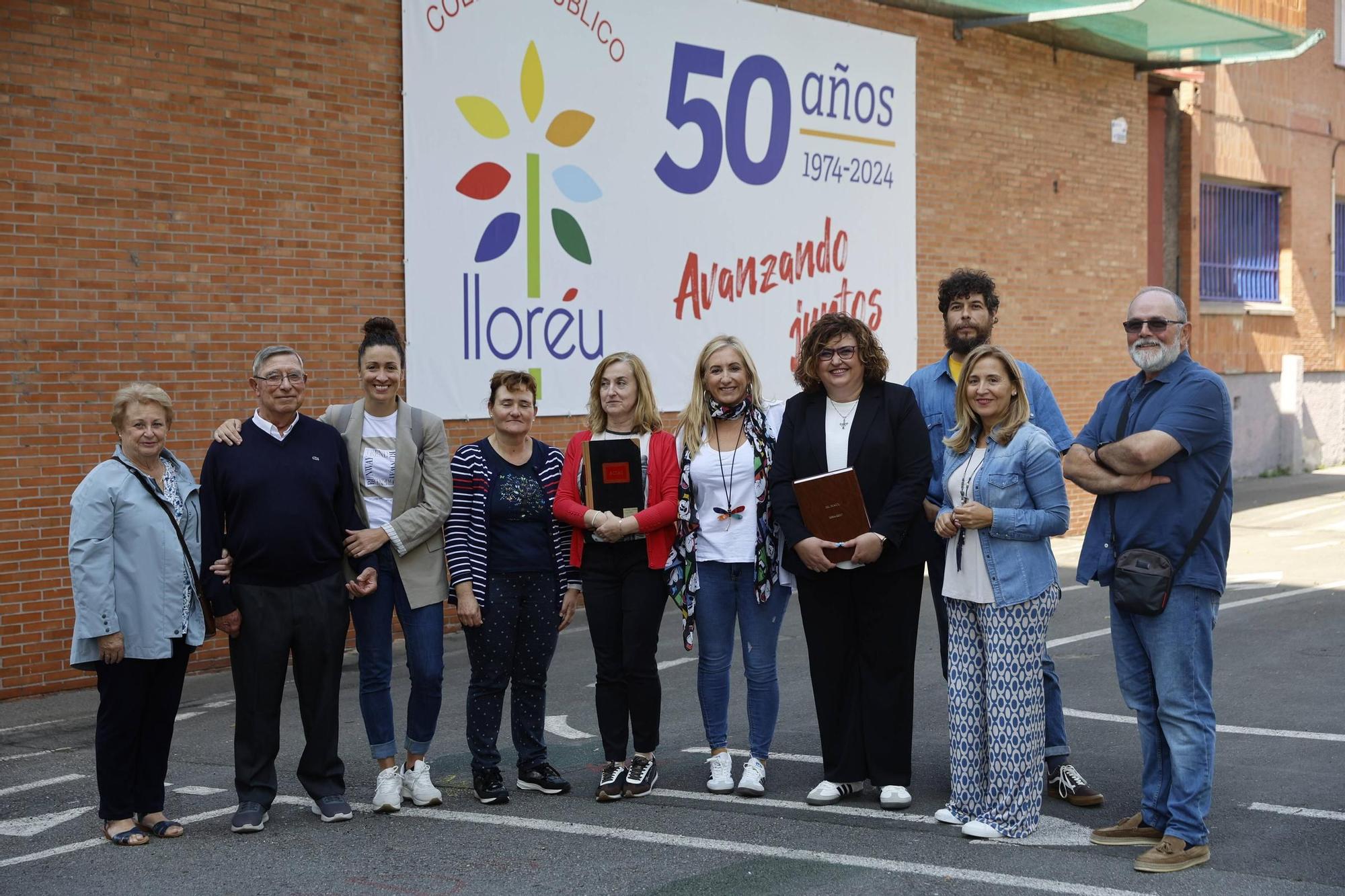 El colegio público Lloréu cumple 50 años: "un centro pionero en inclusión" (en imágenes)