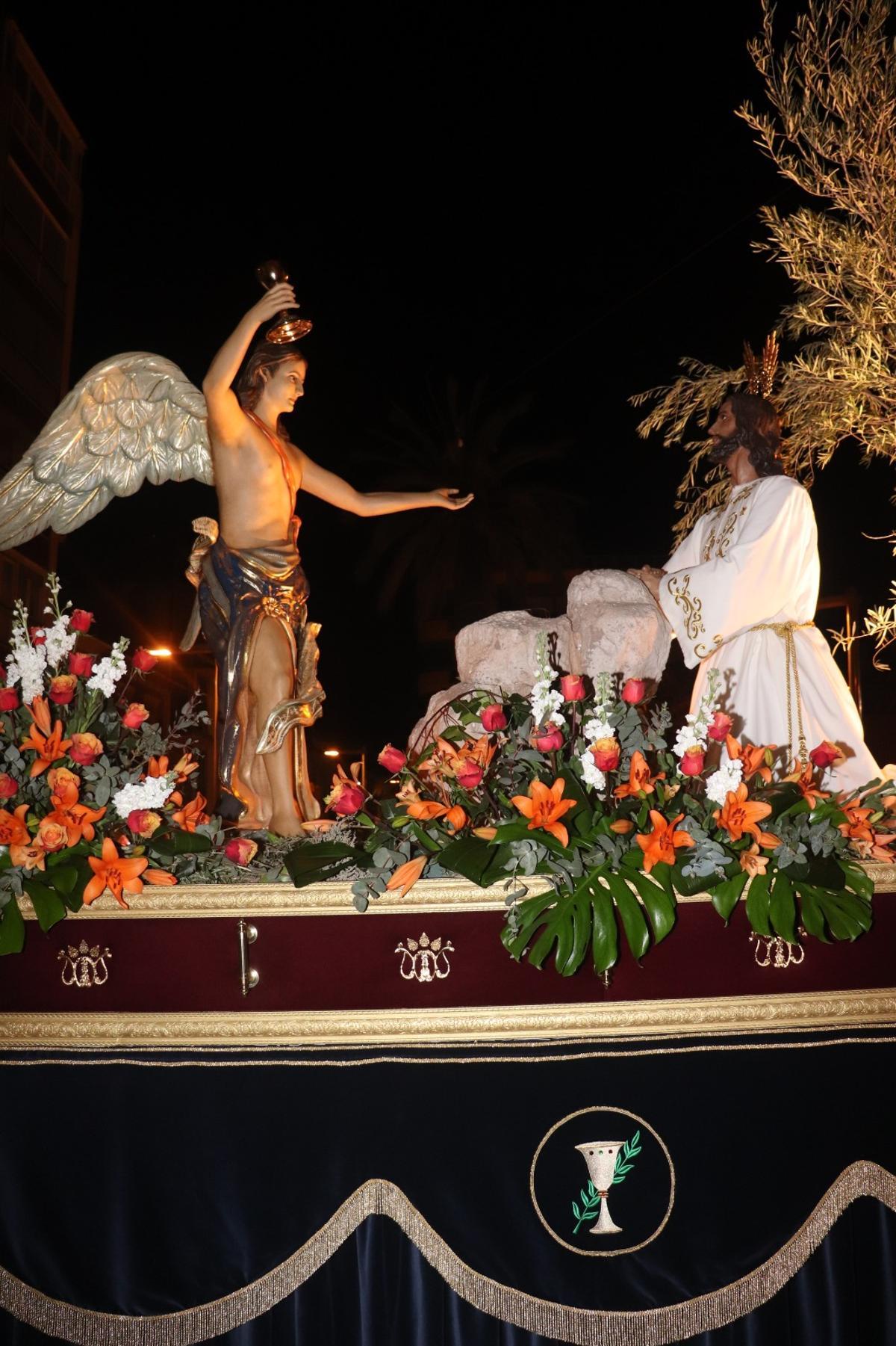 La hermandad de la Oración en el Huerto de Novelda.