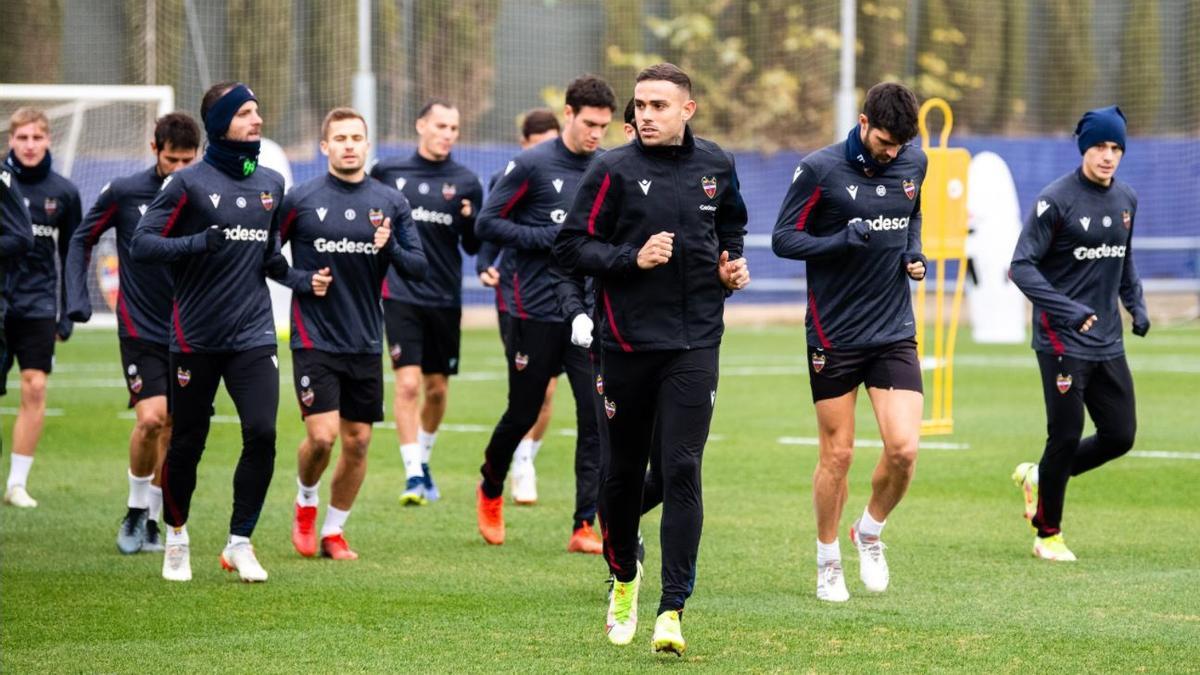 El Levante prepara ya el partido ante el Levante