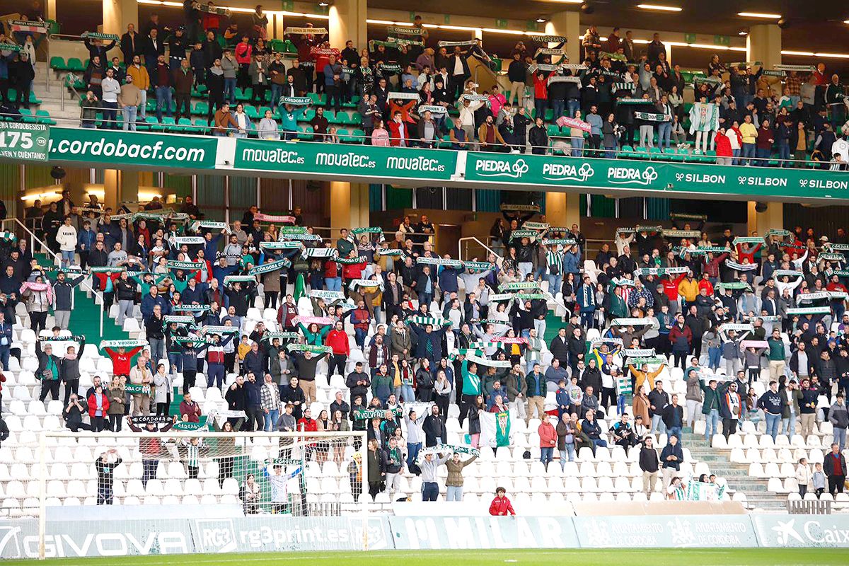 Las imágenes de la afición del Córdoba CF - Mérida