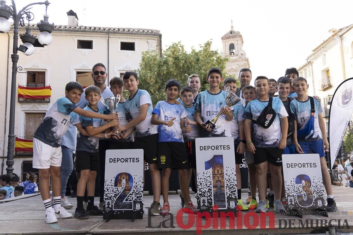Clausura de las Escuelas Municipales Deportivas de Caravaca