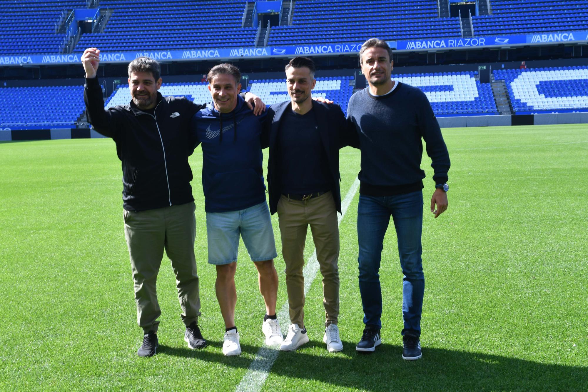 Presentación de Rubén de la Barrera en su vuelta a casa