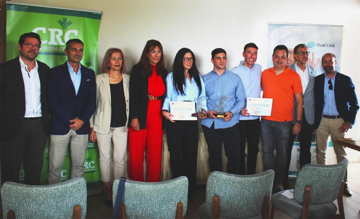 Imagen de los premiados en el acto celebrado en San Juan
