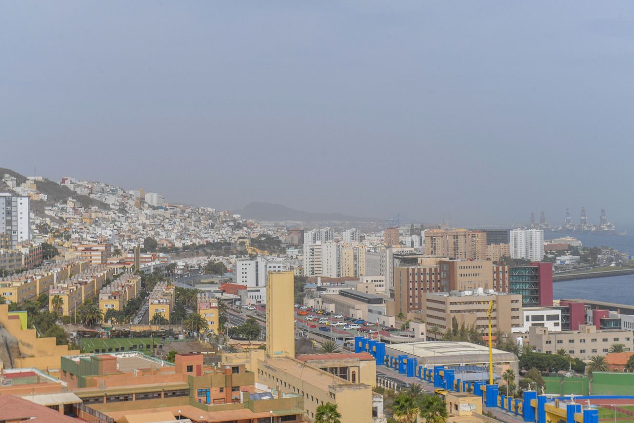 Calima en Las Palmas de Gran Canaria (08/02/24)