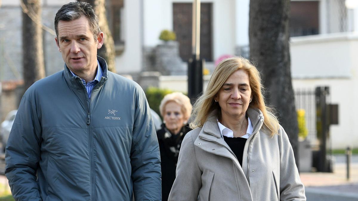 La Infanta Cristina e Iñaki Urdangarín, en una imagen de archivo