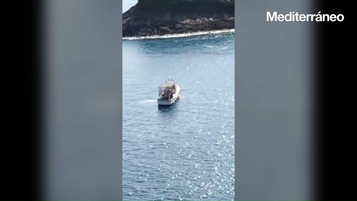 Vídeo: Pruebas de las primeras irregularidades en Columbretes desde que no hay vigilancia en la reserva marina